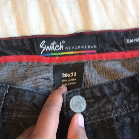 COPY - Switch shorts self cut slim taper 38 Waist - Picture 2 of 4
